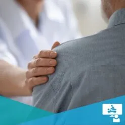 man consults a Chiropractor for chronic low-back pain