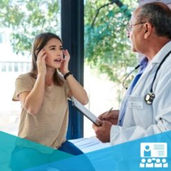 woman with vestibular syndrome / Evidence-based primer on concussion for chiropractors