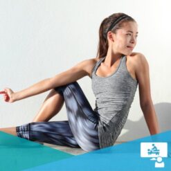 woman doing stretching exercise