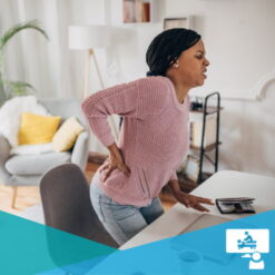 woman with lower back pain