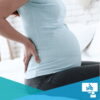 a pregnant woman with low back pain