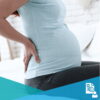 a pregnant woman with low back pain